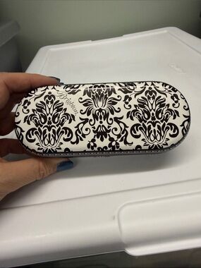 Brighton Black and White Damask Eyewear Case